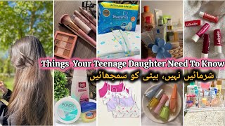 11 Things Your Teenage Daughter Need To Know 🎀🌸| Grooming Tips For Teenage Girls✨