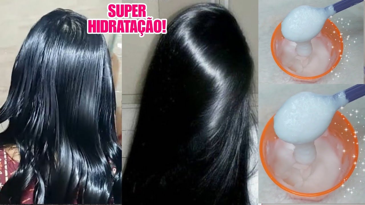 Hidratação Poderosa Para Salvar O Cabelo Em Casa Recupera Cabelo Muito
