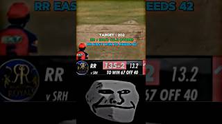 SRH Won by 01 Runs 🤯❤️‍🔥 | #cricket #ipl2024 #shorts