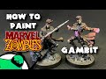 HOW TO PAINT: Marvel Zombies: A Zombicide Game - Gambit