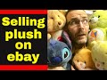 Selling plush toys on ebay - Sorting cleaning and listing