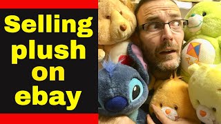 Selling plush toys on ebay - Sorting cleaning and listing