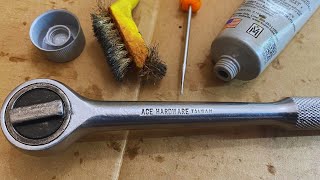 How to Lubricate a Ace Hardware Vintage Ratchet