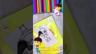 How to Draw Agnes easy | Despicable Me