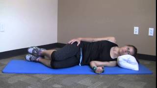 Sidelying Shoulder Internal Rotation With Dumbbell