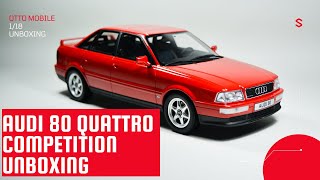 Audi 80 Quattro Competition Ottomobile 1/18 Unboxing