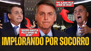 BOLSONARO IMPLORA POR ANISTIA! DESESPERO TOMA CONTA DO MITO!