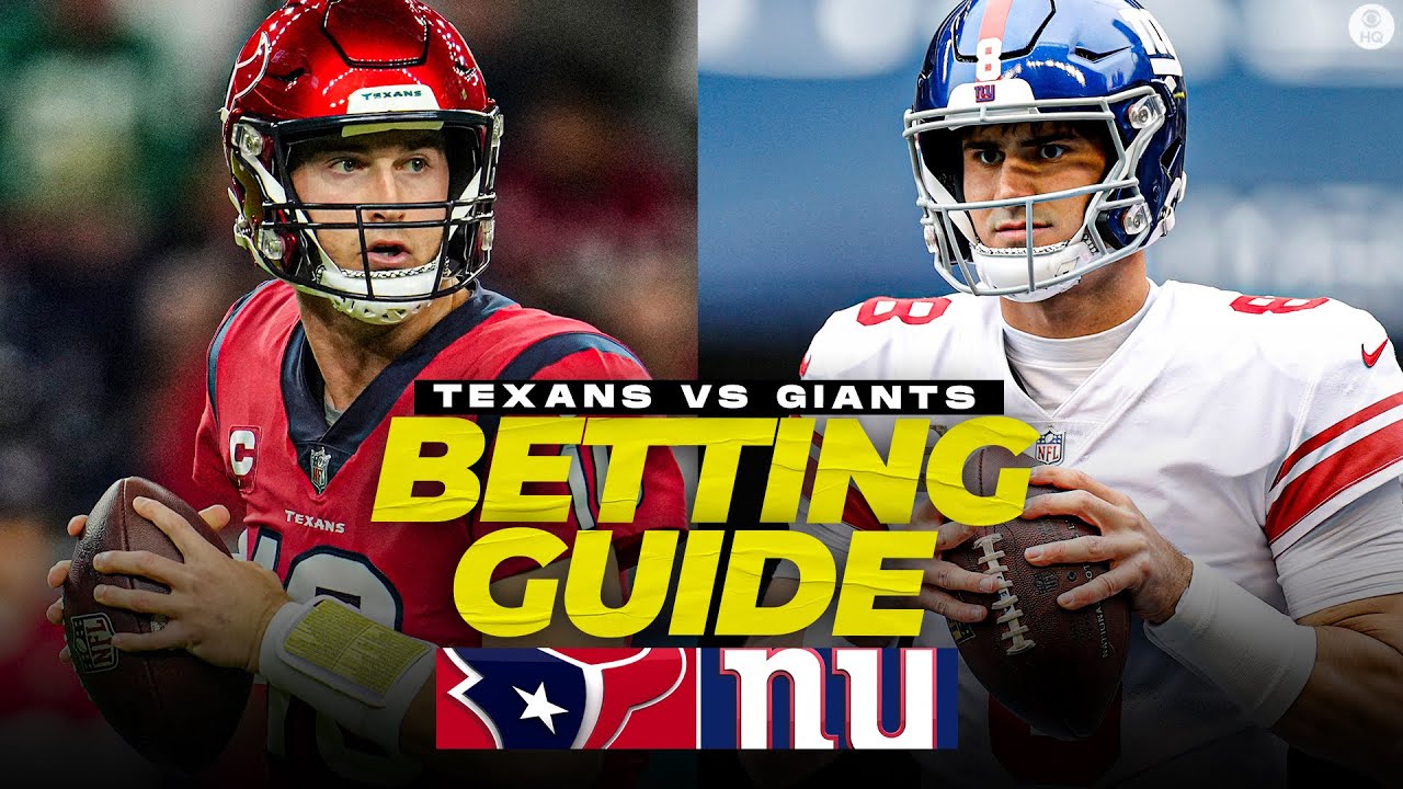 Texans At Giants Betting Preview: FREE Expert Picks, Props [NFL Week 10 ...