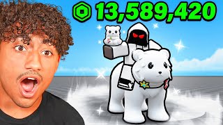 Spending $5,492,928 On The NEW POLAR BEAR In Blade Ball..