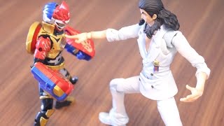 仮面ライダーパラドクス VS ロブ・ルッチ ヴァリアブルアクション ストップモーション ONE PIECE ROB LUCCI VS KAMEN RIDER PARADOX STOP MOTION