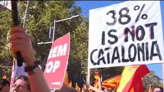 Spanish citizens divided on question of independence