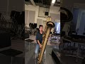 Moanin’ by Charles Mingus played on CONTRABASS SAXOPHONE