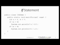 Java Beginner 5 - Making Decisions, if, select case