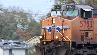 Railfanning Rosenberg (tower 17) 11-30-2019