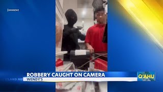 Two suspects wanted for Waipio Wendy's armed robbery