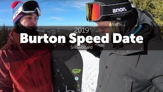 2019 Burton Speed Date Snowboard - Preview