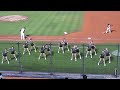 2024 0526 台南【高國慶引退賽】《 uni girls五局中場表演，l.a.boyz 經典歌曲 跳 baseball olay 棒》 2024.5.26.日.台南.中信兄弟vs統一