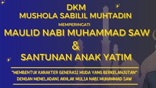 MAULID NABI MUHAMMAD SAW 1446H (KH.AINUL YAQIN ABD SYAFI'IE) DI MUSHOLA SABILIL MUHTADIN