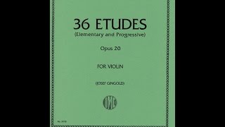 カイザー　ヴァイオリン練習曲　第９番  　kayser etudes ,op20