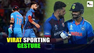 What did Afghan pacer Naveen ul Haq say about Virat Kohli’s gesture during WC game in Delhi?|CWC2023