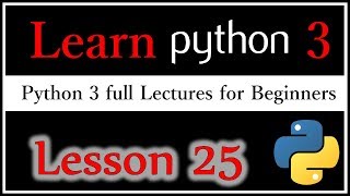 Working With Comparators - Learn Python 3 Lesson 25