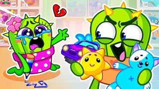 I Want Many Toys 😭🧸 Sibling Play With Toys || Kids Songs by VocaVoca Cactus 🌵