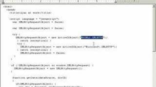 Getting XMLHttpRequest Objects in Other Ways Ajaxtutorial 18