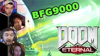 GAMERS REACT To GETTING THE BFG9000 || DOOM Eternal Reaction || BFG10000