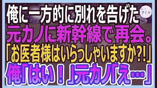 【感動する話】俺を見下す元カノと新幹線で偶然隣の席になり再会→この後、急病人が現れ俺が正体を打ち明けると元カノ「え…あなたって」衝撃的な展開に