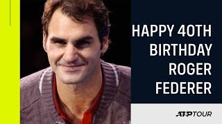Roger Federer's 40 Best Moments!