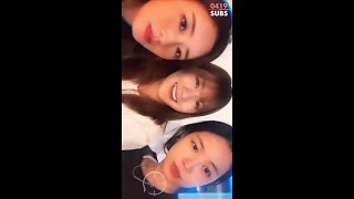 [0419SUBS] 200121 Hayoung's Instagram Live (feat. Bomi and Naeun)