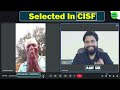 ssc gd 2024 selected in cisf devishal hansda full interview by ajay sir ssc maker