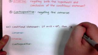 Geometry 2-2: Analyze Conditional Statements