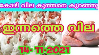 ചിക്കന്റെ വില/ഇന്നത്തെ ചിക്കന്റെ വില/ToDay Chicken Price14/11/2021/Today Broiler chicken price price