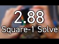 Square-1 Solved in 2.88 Seconds