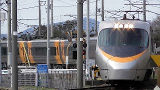 JR四国　予讃線　海岸寺駅　特急しおかぜ＋いしづち　8000系電車