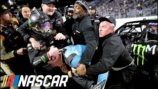 What led to Ty GIbbs and Sam Mayer fight? | NASCAR