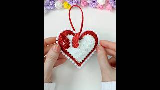 💞 Valentine's Day Craft Idea | How to make foamiran Heart | Valentines DIY \u0026 Decor