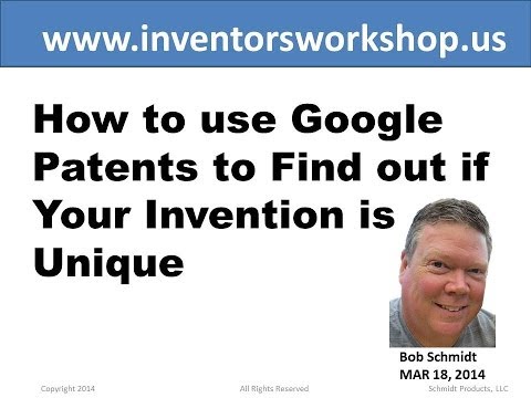 How to use Google Patents to Find out if Your Invention is Unique How to use Google Patents to Find out if Your Invention is Unique