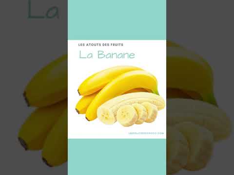 BANANA BENEFITS I LES BIENFAITS DE LA BANANE - YouTube