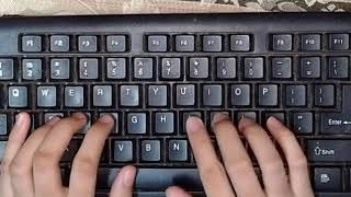 KEYBOARDING AND DOCUMENT PROCESSING: Preliminary Activity (Week 3)