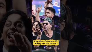 Shahrukh Khan celebrates with his Family after KKR became IPL 2024 Champions #srk #shahrukh #ipl
