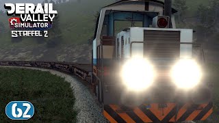 Derail Valley Simulator 🚂 S2 #062 🚃 B99.2 - die Überfahrt zur Südstadt 🚞 Eisenbahn Simulation [4k]