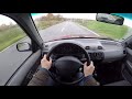 nissan micra k11 1.3i 2000 pov drive