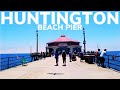 A walk on the Huntington Beach Pier | Huntington Beach, California | Virtual Walking Tour