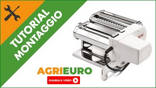 Macchina Elettrica per fare la pasta Girmi Pasta Machine: montaggio