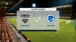 Eupen vs Genk | Belgian Pro League (06/01/2021) | Fifa 21