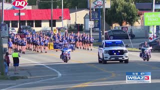 City honors first responders with heroes' parade