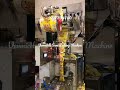 Grocery Products Packing Machine with 4 Head Linear Weigher to pack Vermicelli,Pasta,Macroni #shorts