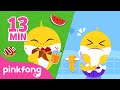 [ALL] Lagu Toilet Bayi Hiu dan lain-lain | Sehari Bersama Bayi Hiu | Lagu Anak | Pinkfong Baby Shark